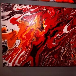 Custom pour painting